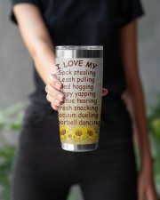 YORKIE TUMBLER 20oz Tumbler aos-20oz-tumbler-lifestyle-front-12