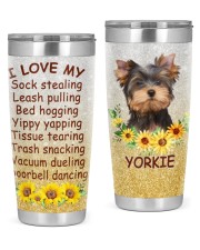 YORKIE TUMBLER 20oz Tumbler front
