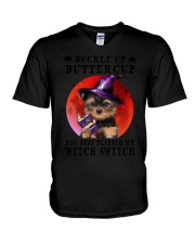 YORKSHIRE BUCKLE UP V-Neck T-Shirt tile