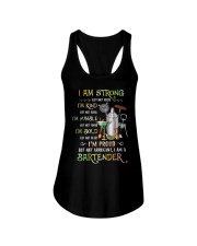 BARTENDER STRONG Ladies Flowy Tank tile
