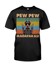 DOBERMAN PEW PEW Classic T-Shirt tile