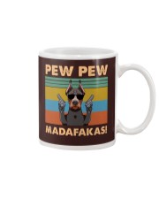 DOBERMAN PEW PEW Mug tile
