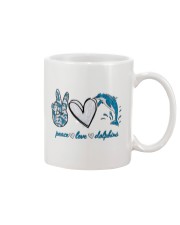 PEACE LOVE DOLPHIN Mug tile