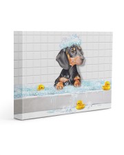 DACHSHUND BATH MAT-DOORMAT-POSTER-CANVAS Gallery Wrapped Canvas Prints tile