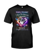 DENTAL HYGIENIST I LOVE THE WOMAN Classic T-Shirt tile