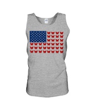 BUTTERFLY FLAG Unisex Tank tile