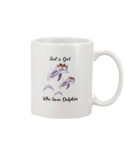 JUST A GIRL WHO LOVES DOLPHINS Mug tile