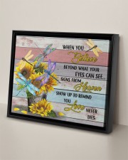 DRAGONFLY CANVAS - WHEN YOU BELIEVE 14x11 Black Floating Framed Canvas Prints aos-floating-framed-canvas-pgw-14x11-black-lifestyle-front-06