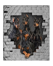 DOBERMAN QUILT Quilt 50"x60" - Throw front