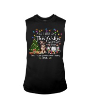 ALL I NEED IS THIS YORKIE Sleeveless Tee tile