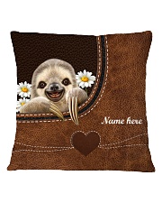 SLOTH BAG-ACCESSORY POUCH-PILLOW Square Pillowcase tile