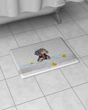 DACHSHUND BATH MAT - DOORMAT Bath Mat - 24” x 17” aos-accessory-bath-mat-24x17-lifestyle-front-07