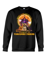 Yorkshire Terrier halloween tshirt Crewneck Sweatshirt tile