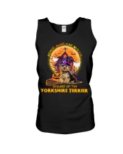 Yorkshire Terrier halloween tshirt Unisex Tank tile