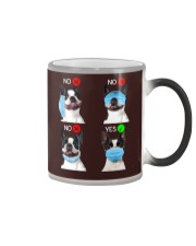 BOSTON TERRIER Color Changing Mug tile