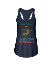 WHAT PART OF DONT YOU UNDERSTAND Ladies Flowy Tank tile