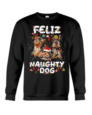 FELIZ NAUGHTY DOG YORKSHIRE TERRIER Crewneck Sweatshirt tile