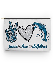 PEACE LOVE DOLPHINS Accessory Pouch tile