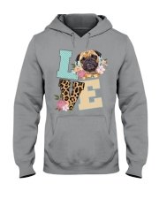 LOVE PUG Hooded Sweatshirt tile