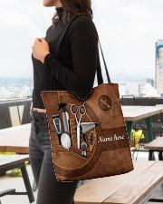 HAIRSTYLIST CLOTH TOTE-ACCESSORY POUCH-PILLOW All-over Tote aos-all-over-tote-lifestyle-front-04