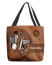 HAIRSTYLIST CLOTH TOTE-ACCESSORY POUCH-PILLOW All-over Tote front