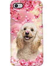 POODLE AND BUTTERFLIES PHONE CASES Phone Case i-phone-8-case