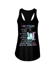 DENTAL ASSISTANT STRONG Ladies Flowy Tank tile