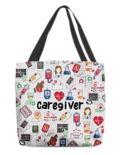 CAREGIVER TOTE BAG-ACCESSORY POUCH-PILLOW All-over Tote front