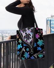 TURTLE BAG All-over Tote aos-all-over-tote-lifestyle-front-05