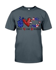 PEACE LOVE DOLPHIN Classic T-Shirt tile