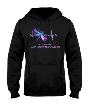 JUST A GIRL WHO LOVES DRAGONFLIES Hooded Sweatshirt tile