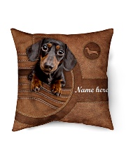 DACHSHUND BAG-ACCESSORY POUCH-PILLOW Indoor Pillow tile