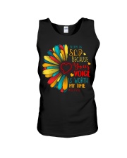 I BECAME AN SLP Unisex Tank tile