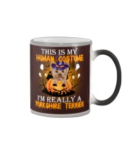 THIS IS MY HUMAN COSTUME Color Changing Mug tile