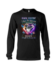 DENTAL ASSISTANT I LOVE THE WOMAN Long Sleeve Tee tile
