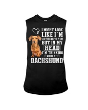 DACHSHUND - I MIGHT LOOK LIKE Sleeveless Tee tile