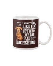 DACHSHUND - I MIGHT LOOK LIKE Mug tile
