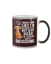 DACHSHUND - I MIGHT LOOK LIKE Color Changing Mug tile