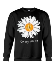 LEO GIRL - GOD SAYS YOU ARE Crewneck Sweatshirt tile