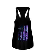SLP USA FLAG Ladies Flowy Tank tile