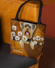 YORKIE CLOTH TOTE-ACCESSORY POUCH-PILLOW All-over Tote aos-all-over-tote-lifestyle-front-02