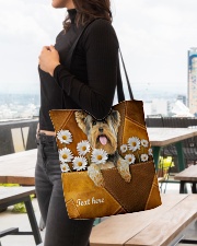 YORKIE CLOTH TOTE-ACCESSORY POUCH-PILLOW All-over Tote aos-all-over-tote-lifestyle-front-04