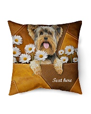 YORKIE CLOTH TOTE-ACCESSORY POUCH-PILLOW Indoor Pillow tile