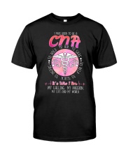 I WAS BORN TO BE A CNA Classic T-Shirt tile