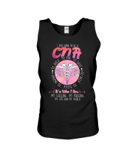 I WAS BORN TO BE A CNA Unisex Tank tile