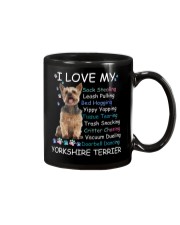 I LOVE MY YORKSHIRE TERRIER Mug tile