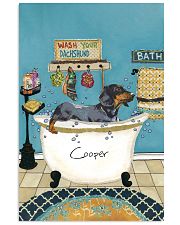 PERSONALIZED DACHSHUND POSTER 11x17 Poster front