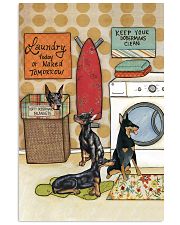 LAUNDRY DOBERMAN POSTER 11x17 Poster front