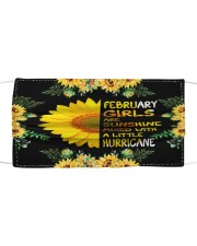 February Girls Cloth face mask front