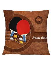 PING PONG-ACCESSORY POUCH-PILLOW Square Pillowcase tile